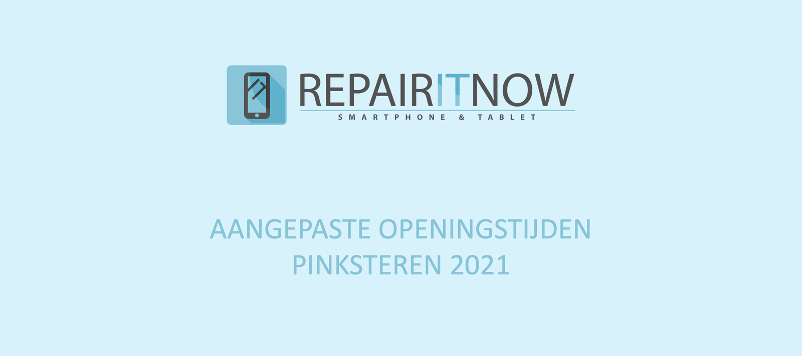 Gesloten Met Pinksteren Repair It Now