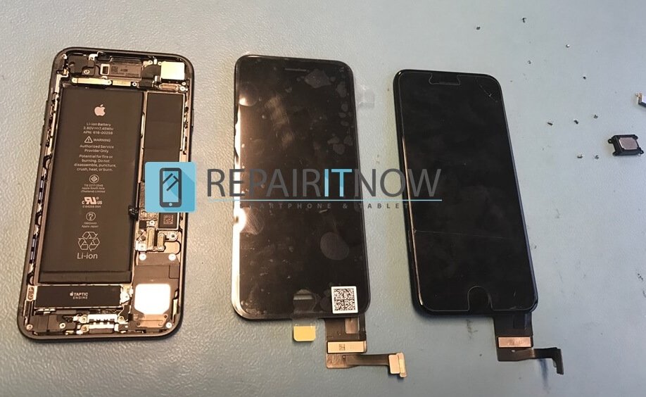 iPhone 7 zwart glas scherm reparatie bij Repair IT Now