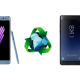 Samsung Galaxy Note 7 en de gerecyclede Note Fan Edition