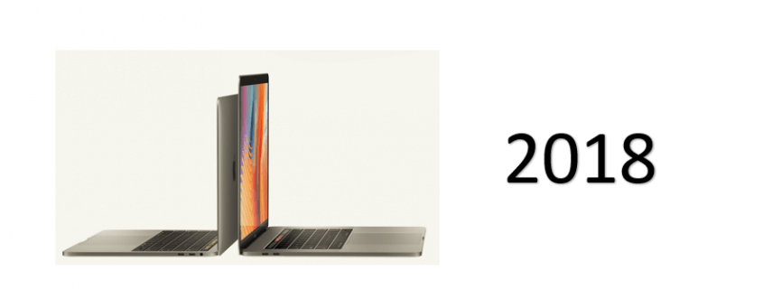 2018 wordt het jaar van de MacBooks